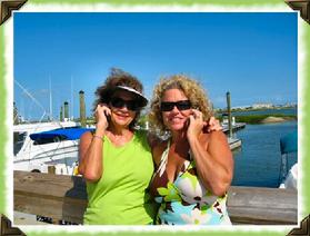 Nancy Davis (Owner of Seaside Realty Co.) and Pam Davis Guthrie